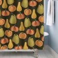 thumbnail image 5 of Tchckioa Autumn Shower Curtain,72x84 Inch Waterproof Hooks Bath Curtain for Bathroom,Black, 5 of 6