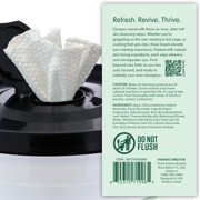 Wipex Embody Body Wipes – Plant-Based Wipes with Tea Tree Oil for Gym & Sports, 225 Ct