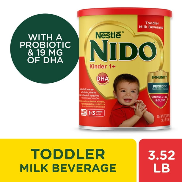 Nestle Nido Kinder 1 Toddler Milk Beverage 3 52 Lb Walmart Com Nestle Nido Kinder 1 Toddler Milk Beverage 3 52 Lb Walmart Com