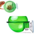 thumbnail image 2 of Paquete de 2 comederos para reptiles, ventosa, cuenco de agua para reptiles, accesorios para reptiles, comedero con labios para reptiles, lagarto translúcido, camaleón, iguana JM, 2 of 5