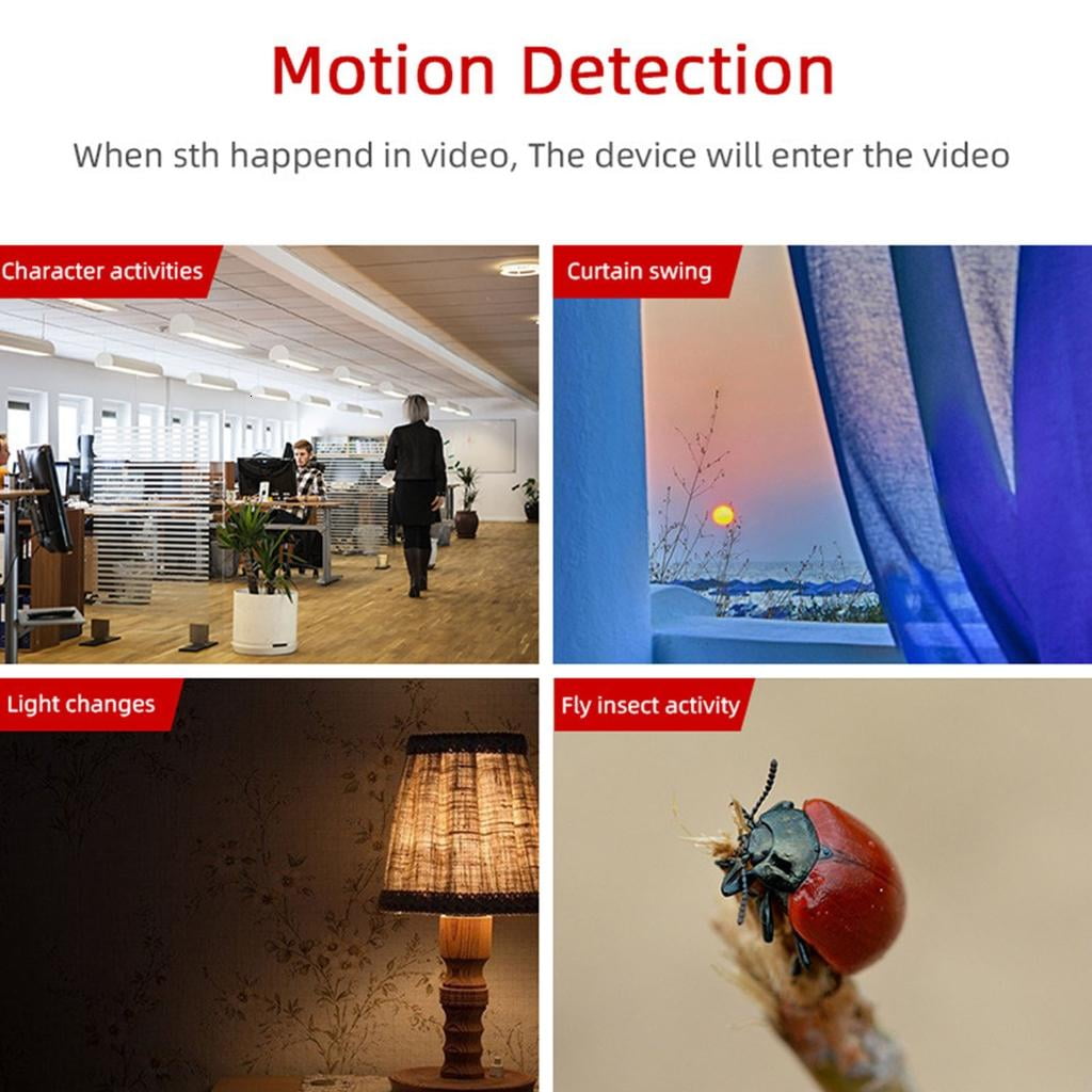 Tizuqe Mini Thumb Action Camera With 125°Lens 30FPS Video Recording For Sports Cycling Outdoor Activity Body Mount Design