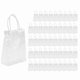 thumbnail image 3 of 50 Bolsas de Regalo PVC Transparente con Asas, Plástico Reutilizables, Bolsa Compras para Fiesta Navidad, 3 of 5