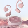 thumbnail image 1 of Auriculares inalámbricos con forma de corazón Bluetooth, regalo del Día de San Valentín, reducción de ruido, sonido estéreo, rosa, 1 of 6