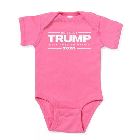 

CafePress - Trump 2020 Keep America Great - Cute Infant Bodysuit Baby Romper - Size Newborn - 24 Months