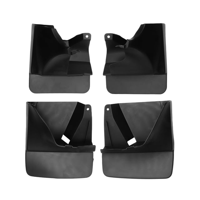 Unique Bargains Mud Flaps Splash Guards W/Mount Accessories for Toyota LAND CRUISER FJ120 PRADO 2DR 2003-2009 Front and Rear Mud Guards 1 Set