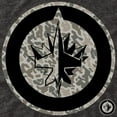 thumbnail image 2 of Men's Winnipeg Jets Black Rink Warrior Tri-Blend T-Shirt, 2 of 2
