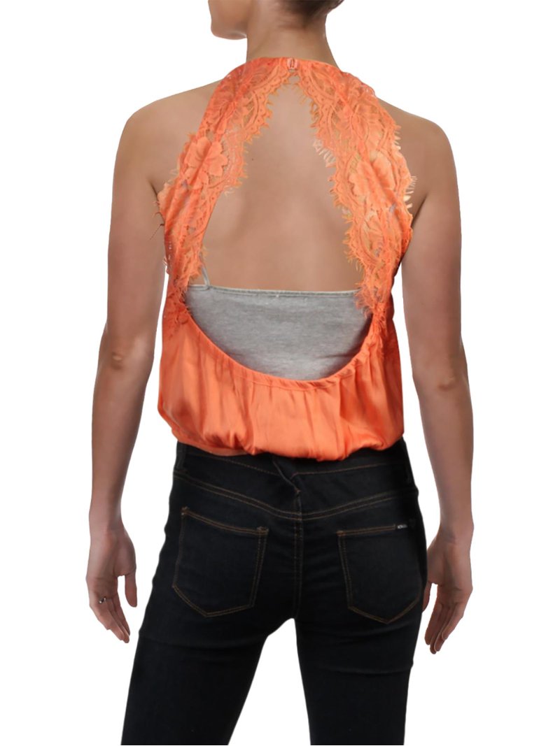 Free People So Fresh Body imprimé XS, noir freesia, taille XS, Freesia Noir, T- Petit