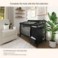 thumbnail image 2 of Dream On Me Jayden 4-in-1 Convertible Crib with Changer Black, 2 of 10