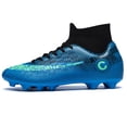 thumbnail image 4 of Botas de entrenamiento de fútbol Profesional Spike Spike Zapatos de fútbol sin deslizamiento de zapatos de fútbol atenuantes para el entrenamiento de competencia, 4 of 9
