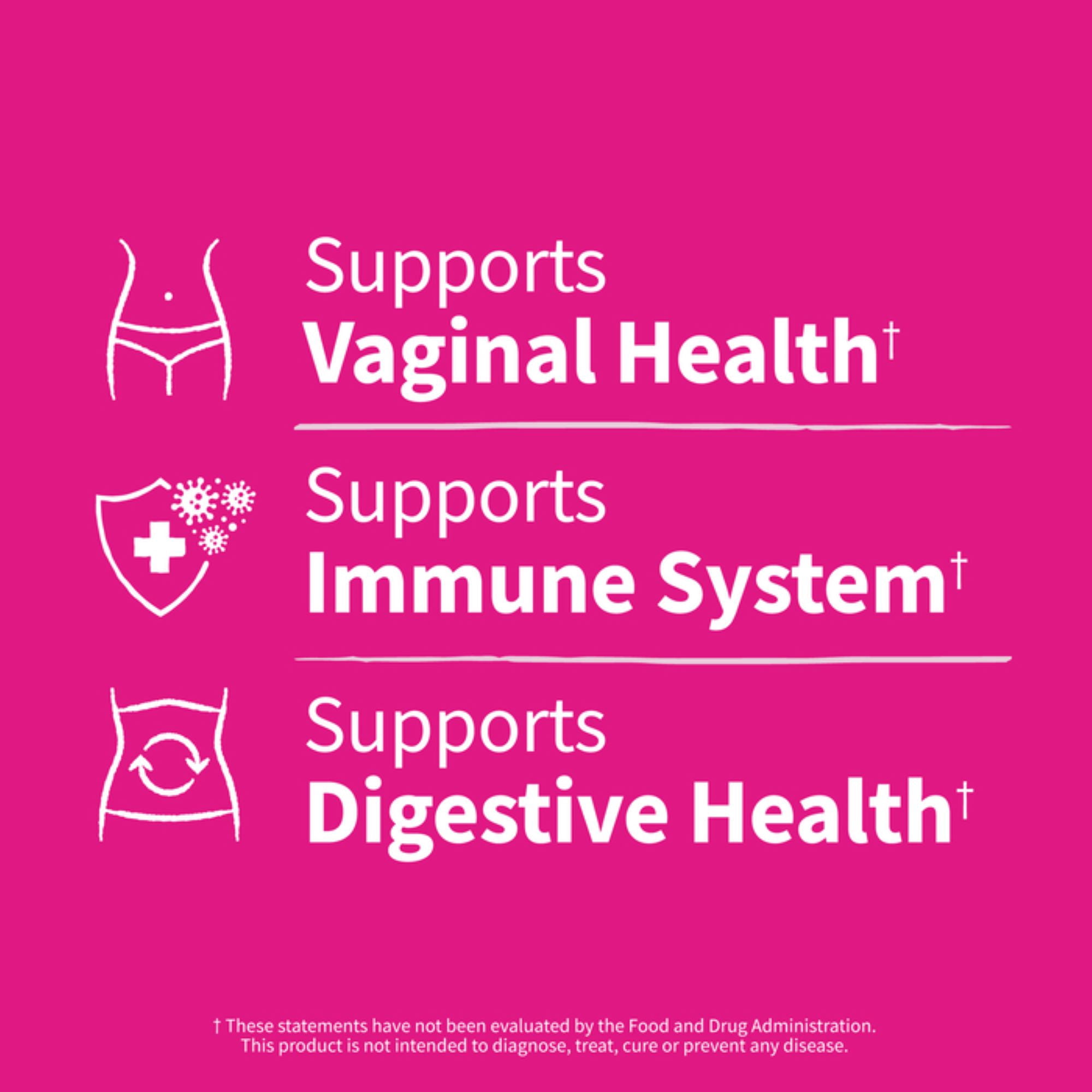 Garden of Life Dr. Formulated Women’s Health Daily Probiotics Vitamins for Digestive Gut Health and Immune Support, 30 Count​