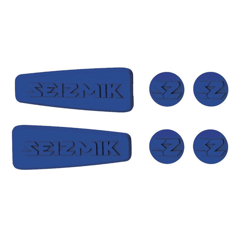 Seizmik Pursuit UTV Side View Mirrors Color Accent Kit Blue
