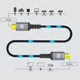 thumbnail image 2 of Cable HDMI Eareyesail 8K 2.1 Fiber de 75 pies/23 m con eARC HDR VRR, 2 of 6