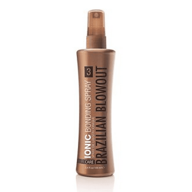 Brazilian Blowout 30 Value Brazilian Blowout Ionic Bonding Hair Spray Step 3 3 4 Oz Walmart Com Walmart Com