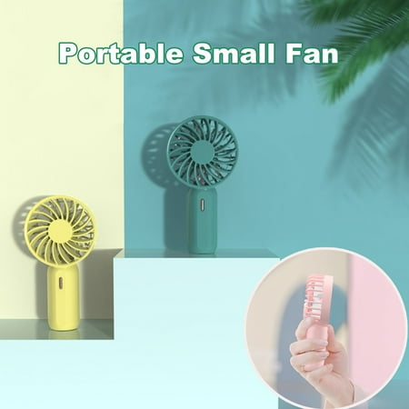 

BallsFHK Portable Mini Fan 3 Speed Fans USB Rechargeable Desk Outside Travel Summer Essentials