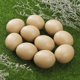 thumbnail image 5 of EeaseMX 10 huevos de plástico sólido, huevos artificiales falsos, juguetes de cocina para niños., 5 of 7