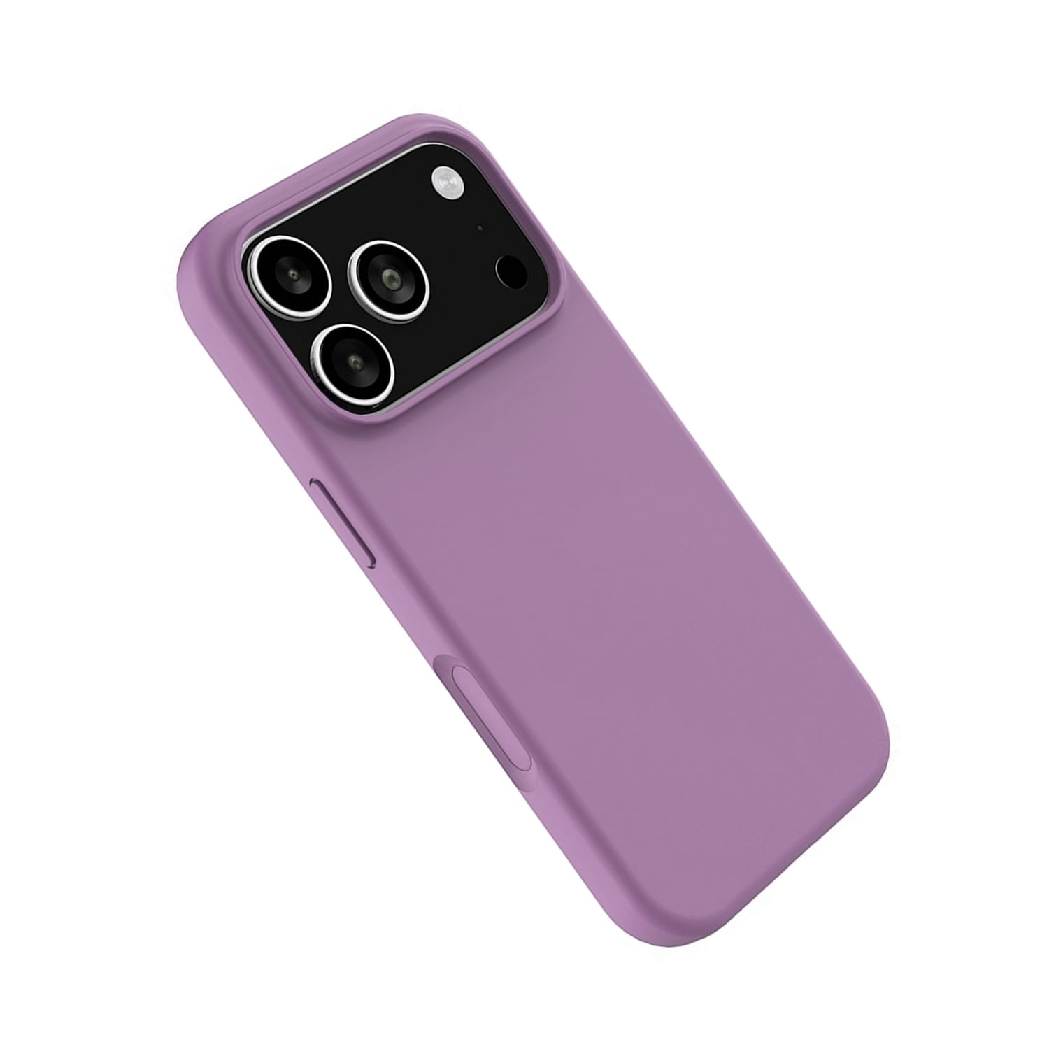 Matte Silicone Protective Case for iPhone 17 Pro Max - Lilac