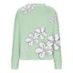 thumbnail image 4 of Cárdigan informal para mujer, chaqueta con botones estampados, abrigo de moda, blusa de poliéster para mujer, 4 of 5