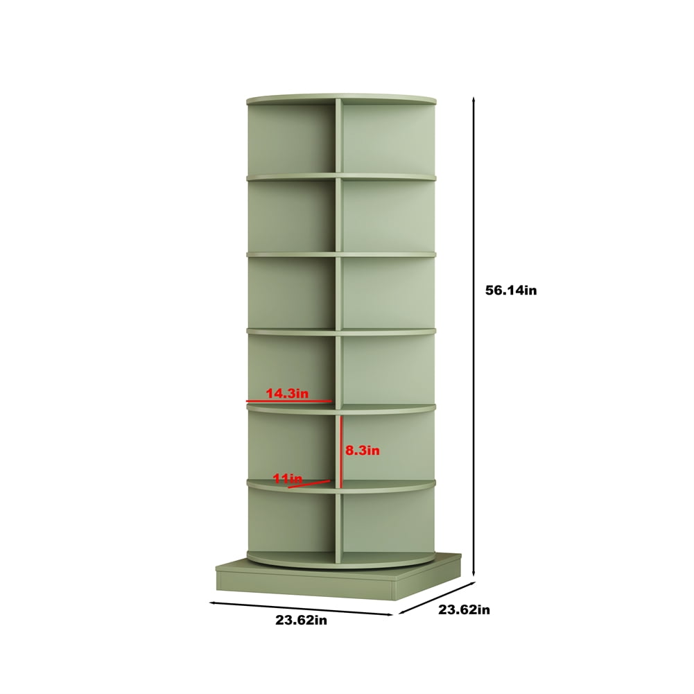 6 Tier/7 Tier Rotating Shoe Rack Tower, Spinning Shoe Display Rack, 360° Revolving Round Shoe Closet, Vertical Handbag Shoes Organization