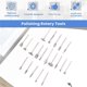 thumbnail image 5 of Stone Carving Set Diamond Burr Bits,20PCS Polishing Kits Rotary Tools Accessories with 1/8 Inch Shan, 5 of 5