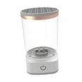 thumbnail image 3 of Máquina limpiadora de brochas de maquillaje eléctrica, limpieza de brochas cosméticas para hombres y amigos claro, 3 of 8