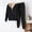 Black, variant on Simua Women's Casual Sherpa Lined Outfits Sets Two Piece Full Zip Up Hoodie Sweatshirt Jacket Coat and Fleece Sweatpants Running Winter Thermal Jogger Pants