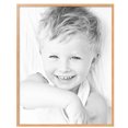 thumbnail image 2 of ArtToFrames 30" x 38" Red Oak Wood Picture Frame, 30x38 inch Brown Wood Poster Frame (WOM-4878),  Pack, 2 of 7