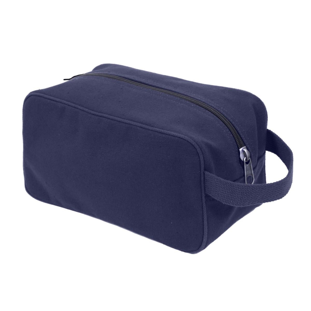 Rothco Canvas Travel Kit, Toiletry Bag, Navy Blue - Walmart.com