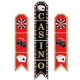 thumbnail image 7 of Big Dot of Happiness Las Vegas - Hanging Vertical Paper Door Banners - Casino Party Wall Decoration Kit - Indoor Door Decor, 7 of 7