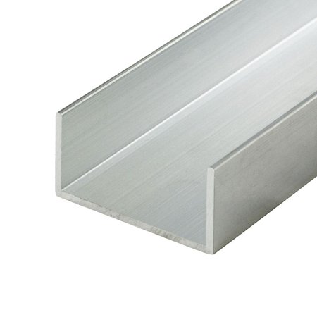 Outwater Alu578-M Mill Fin 1-3/8 Inch Inside Dimension Aluminum U Channel C Channel 72 Inch Lengths (Pack of 18 Pieces, 108 feet Total)