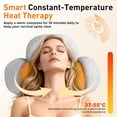 thumbnail image 4 of Artuvate Neck Massager，3-In-1 Neck Massager Pillow, Neck Massager with Heat and Traction, for Stretcher Massage  (Light Gray), 4 of 7