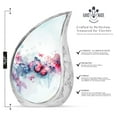 thumbnail image 2 of SUBSH Butterfly Burial Urns - Urns For Dad - Large Urn For Ashes - 10 Inch - Large Decorative Urn For Ashes - Memorial Urn For Male & Female Ashes - Adult Human Ashes, 2 of 2