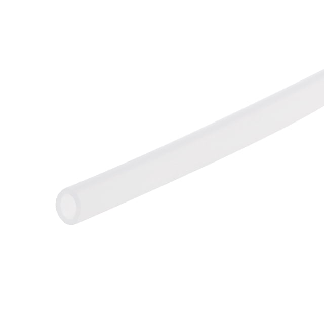 Tubo de silicona Uxcell, 5/32 pulgadas ID x 1/4 pulgadas OD 13 pies, tubo de goma de alta temperatura para transferencia de bomba transparente