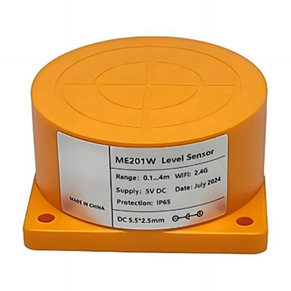 Tuya Smart Zigbee Ultrasonic Water Tank Level Monitor Sensor Real-Time Alerts App Control for IOS & Android US Plug