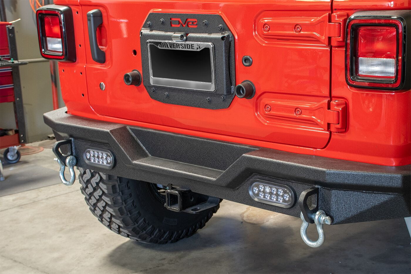 DV8 Offroad Jeep JL Spare Tire Delete Kit 18Present Wrangler JL