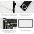 thumbnail image 3 of Mistaha 100 Inch Projector Screen 16:9 HD Foldable Portable Projection Screen Anti-Crease Rear Front Projection, 3 of 7