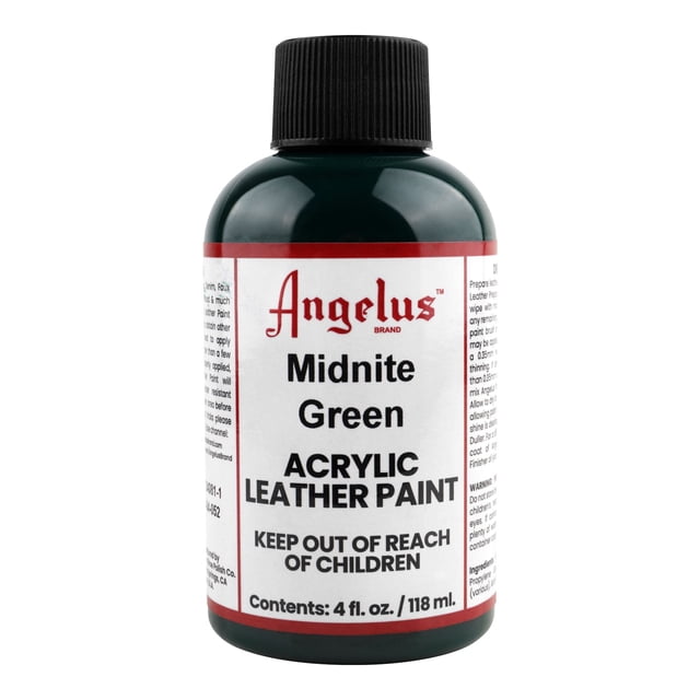 Pintura Para Cuero 118Ml Midnight Green Angelus