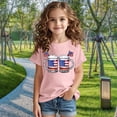 thumbnail image 3 of FamilyThread Kids Fourth of July Shirt for Boys Girls Red White and Blue Shirt America Flag Short Sleeve Patriotic American Flag Kids Clothing, 3 of 8