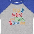 thumbnail image 4 of Inktastic Mimi and Papa Love Me Boys or Girls Baby Bodysuit, 4 of 5