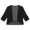 Black, variant on TiaoBug Women's Ruffle Short Sleeve Bolero Cardigan Summer Sheer Chiffon Shrug Elegant Top