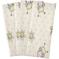 thumbnail image 2 of SKYSONIC 1 Pack Cartoon Bee and Flower Kitchen Towels Soft Absorbent Dish Towels Reusable Tea Towels Set 28 x 18 Inch, 2 of 7
