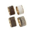 thumbnail image 2 of Saro Lifestyle Cow Hide Napkin Ring (Set of 4), 2 of 4