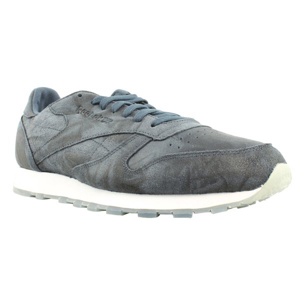 Reebok - Reebok Mens Cl Leather Cte Gray Athletic Sneakers Shoes Size 11 New - Walmart.com 