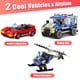 thumbnail image 4 of Set de bloques de construcción City Police Catch Thief con coche y helicóptero, 4 of 7