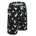 thumbnail image 1 of Quick Dry Swim Shorts with Mesh Lining Men's Beach Trunks Beach Shorts with Drawstring Elastic Waist and Pockets, 1 of 8