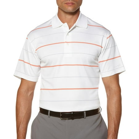 Ben Hogan Men's Short Sleeve Striped Print Polo