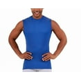 thumbnail image 4 of Insta Slim Compression Sleeveless High Crew Neck Shirt 2MAT018, 4 of 18