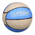 thumbnail image 3 of Lifetime 29.5 in Official Size Rubber Basketball Blue and Grey (1186852), 3 of 5