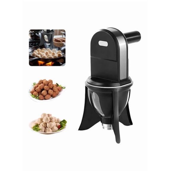 Electric Sweet Ball Maker, Small Automatic Luqaimat Machine, Meatball Maker Machine, Rice-Meat Dumpling & Fish Ball Making