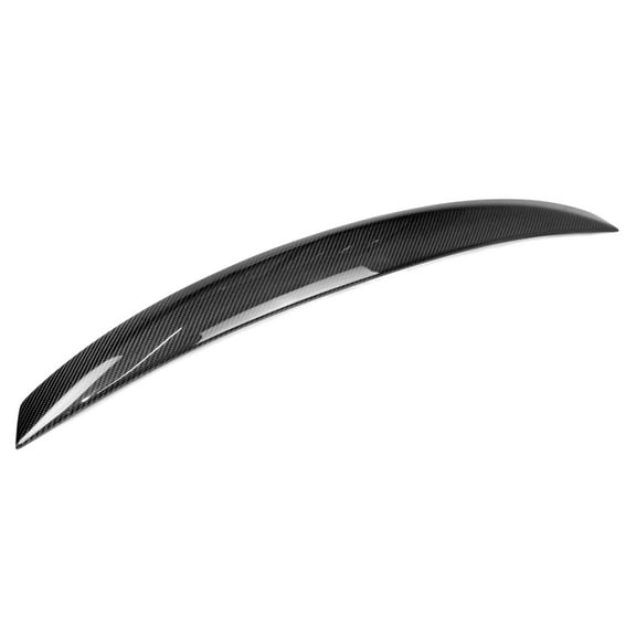 Ikon Motorsports Trunk Spoiler Compatible With 2016-2023 Nissan Maxima A36 Sedan 4-Door, Factory Style Rear Boot Deck Lid Wing Real Carbon Fiber Tail Trim Lip 1PC