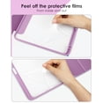 thumbnail image 7 of DTTOCASE iPad 10th Generation Case 2022, iPad 10.9 Inch Cover with Clear Transparent Back-Orchid, 7 of 7